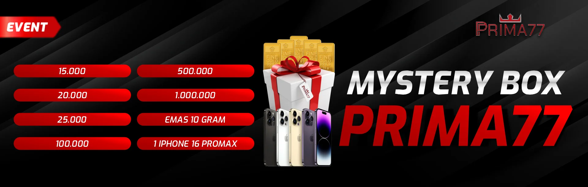 PRIMA77 EVENT MYSTERYBOX