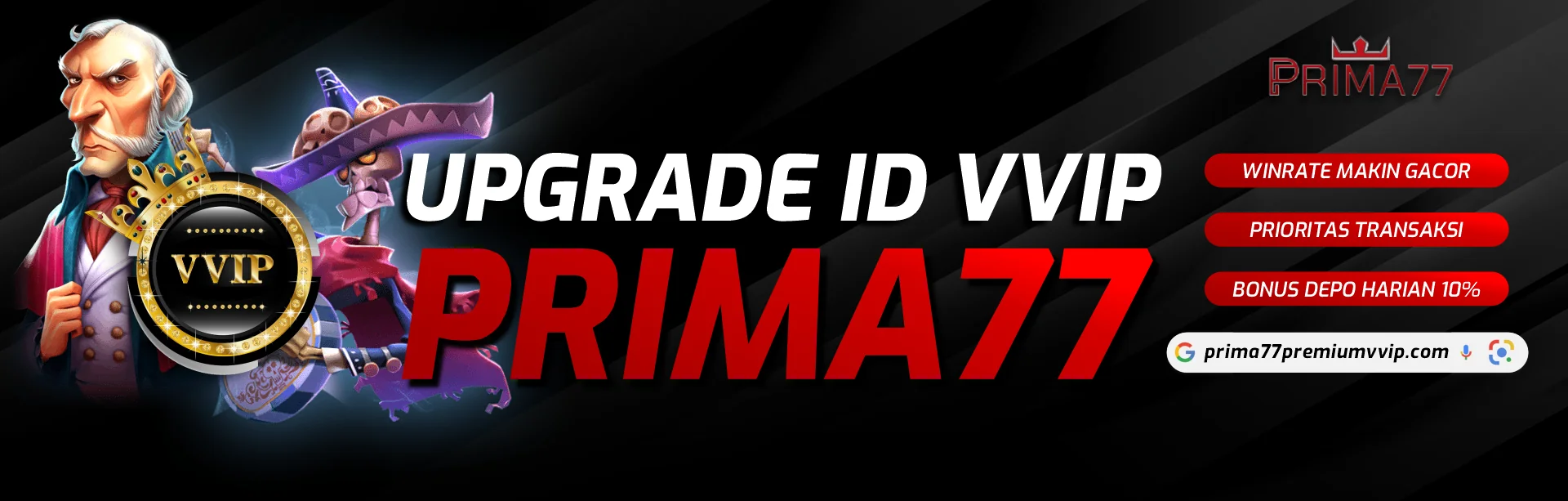 PRIMA77 ID VVIP